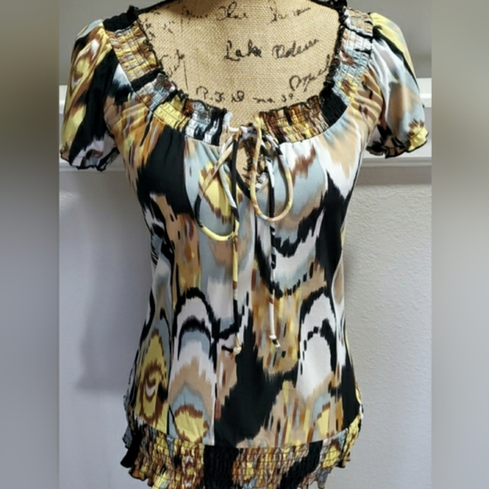 ❗SALE❗Six Degrees Multicolor Short Sleeve Top